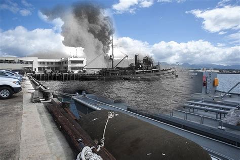 The Navy Created These Incredible Then Vs Now Photos Comparing Pearl Harbor Today To The Day