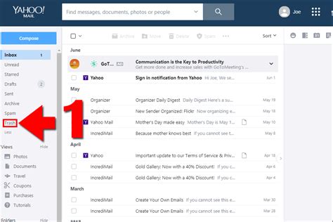 How To Find Trash In Yahoo Mail Br