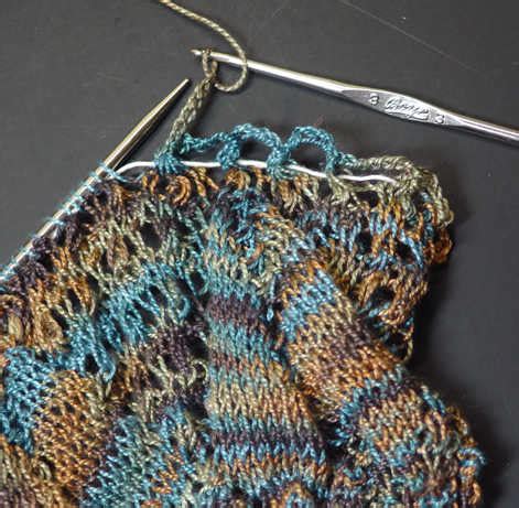 All stitches essentially build off what you've already most often the only difference between a basic stitch and a decorative stitch is stitch placement. Crochet Bind Off - Using Chain Stitch to Bind Off Lace ...