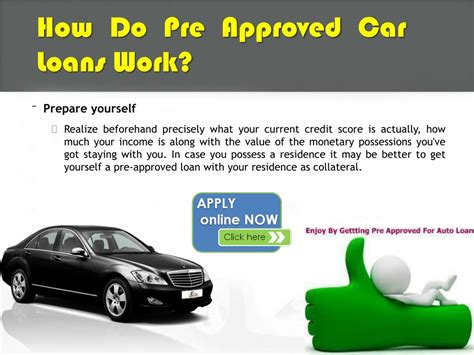 Ppt How To Get Pre Approved For An Auto Loan Online Powerpoint Presentation Id1279670
