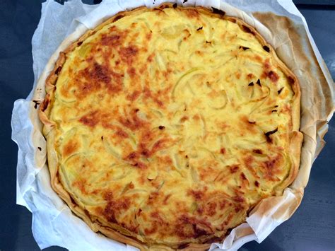 Tarte aux oignons