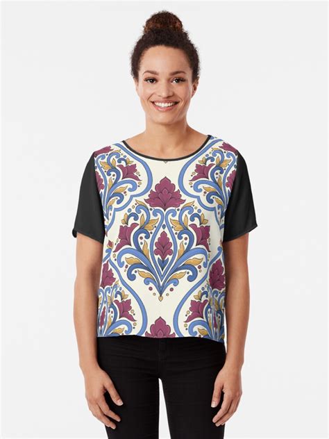 Zaful floral pattern t shirt up to 70% off, free 30 day returns. 'Persian bouquet. Decorative floral pattern.' T-Shirt by ...