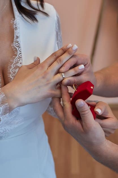 Premium Photo Newly Wed Couples Hands With Wedding Rings