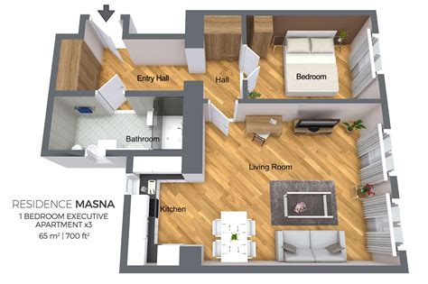 Make social videos in an instant: Executive one bedroom Prague apartment for rent