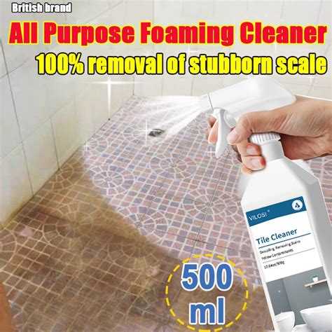 British Brand Tiles Cleaner Stain Remover 500g Bathroom Toilet Floor