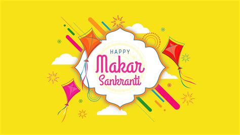 Indian peoples celebrate this day by flying kites in sky and eating sweet dishes. Happy Makar Sankranti Image Download | HD Wallpapers