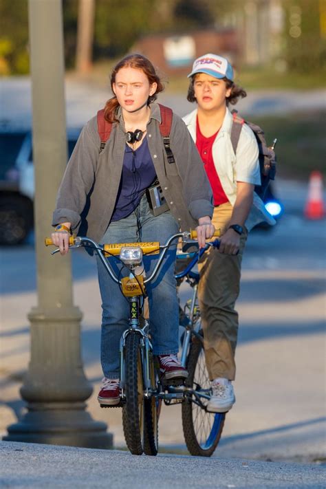 Stranger things appears to be bringing back the upside down, and now it's taking over a mysterious trailer park called. Sadie Sink and Gaten Matarazzo on the Set of Stranger ...