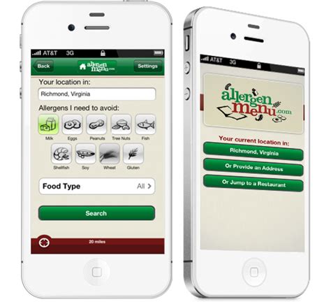 Simply enter your daily the yazio food diary app for android and iphone documents your daily food consumption. There's an app for that: Allergen Menu App | Food allergy ...