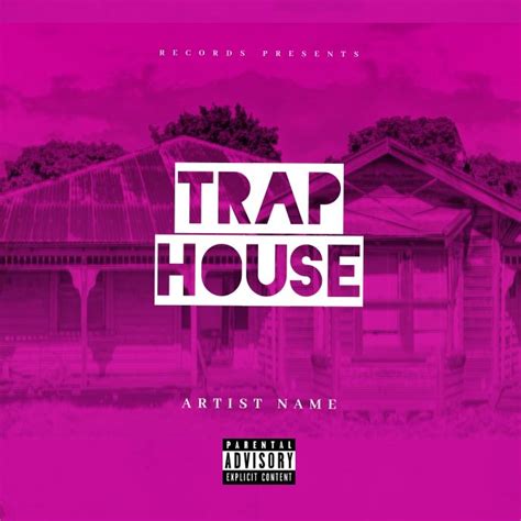 Trap House Mixtape Cover Art Template Mixtape Cover Cover Art Album Cover Art