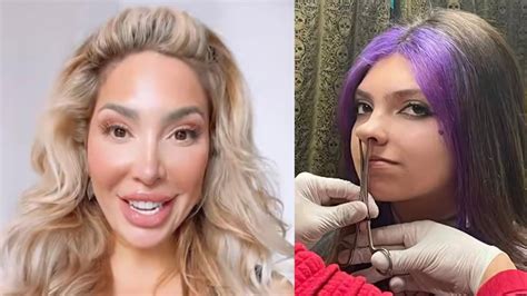farrah abraham defends 13 year old daughter s controversial piercing youtube