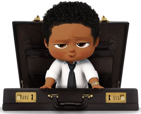 African American Boss Baby Boy Png