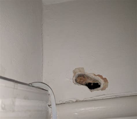 How to fix hole in the wall plasterboard. Repair a hole in plasterboard wall - Home Improvement Stack Exchange
