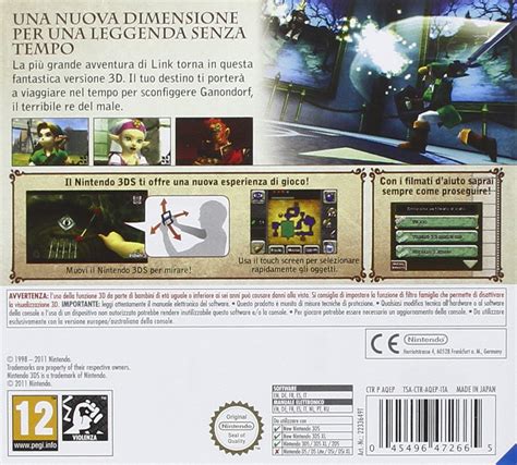 The Legend Of Zelda Ocarina Of Time 3d Images Launchbox Games Database