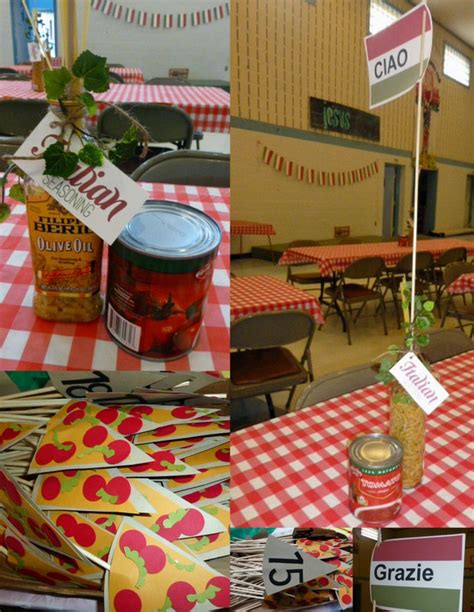 Themed decorations, benoni, gauteng, south africa. Italian Theme - RemARKable Creations