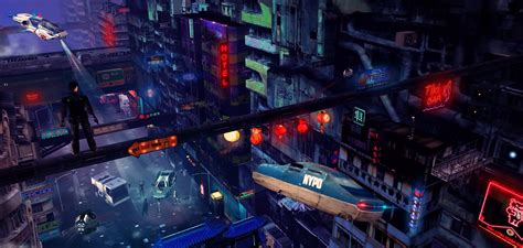 Balde Runner Cyberpunk Scifi Future 4k Wallpaperhd Artist Wallpapers