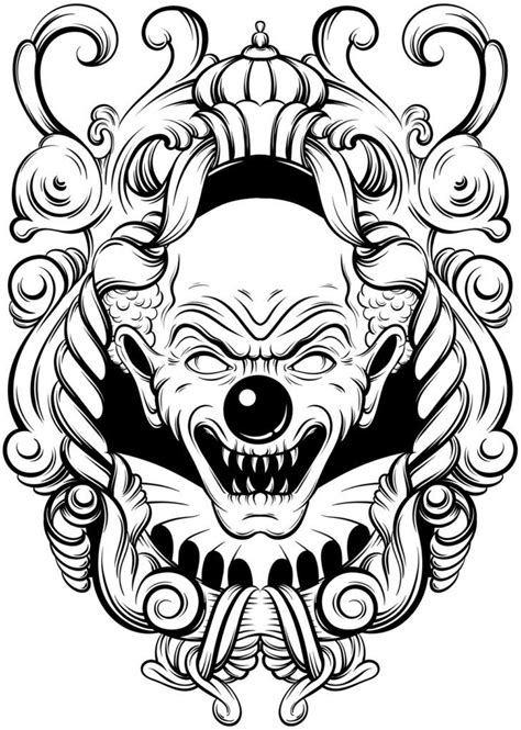 Pin By Rachel Mintz Coloring Books On Horror Halloween Coloring Books