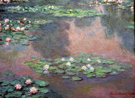Claude Monet Water Lilies 1905 At Boston Museum Of Fine Arts