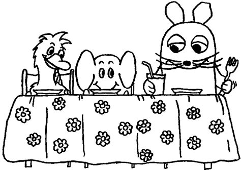 Die maus heißt auf englisch mouse. ausmalbilder sendung mit der maus - MalVor