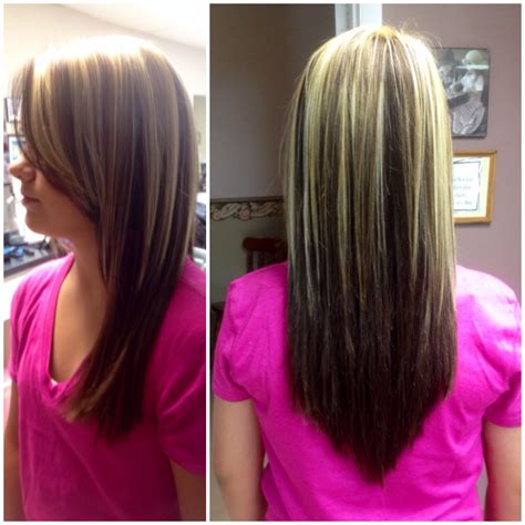 V shaped haircut | V shaped haircut, Long hair styles, Hair styles