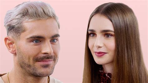 Zac and lily are an onscreen couple in extremely wicked , and they have pretty extreme chemistry —which is saying a lot, considering zac plays serial killer ted bundy me, patiently sitting here waiting for zac efron and lily collins to announce they're dating already: Zac Efron and Lily Collins Take a Friendship Test ...