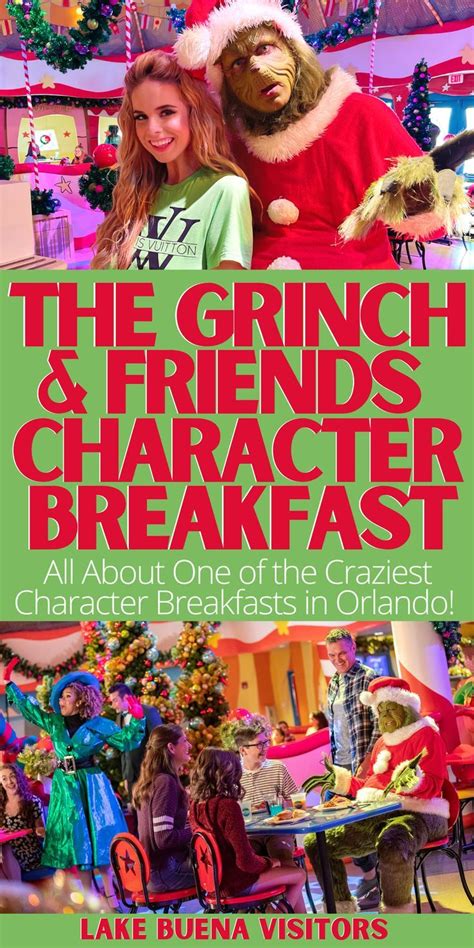 Here S A Guide To Everything The Grinch Friends Character Breakfast