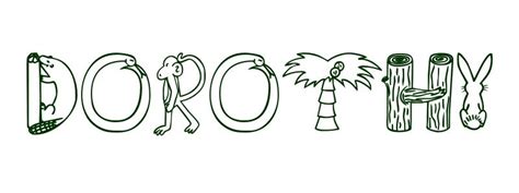 Click the dorothy gale coloring pages to view printable version or color it online (compatible with ipad and android tablets). Coloring Page First Name Dorothy