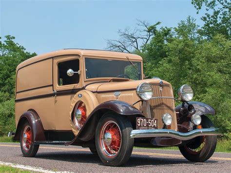 For Sale At Auction 1934 Ford Panel Truck For Sale In Auburn In