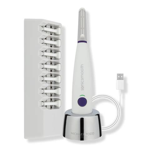 Sonicsmooth Sonic Dermaplaning 2 In 1 Facial Exfoliation And Peach Fuzz