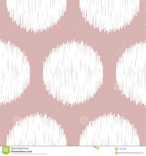 Boho Polka Dot Nude Seamless Pattern Stock Vector Illustration Of