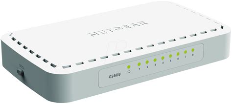 Netgear Gs608v4 Switch 8 Port Gigabit Ethernet Bei Reichelt Elektronik