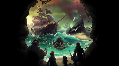 Sea of thieves, pirate, pirates, logo, xbox, sea, skull, athena, thieves, gold, kraken, ship, game, gaming, ocean, pc, sot, blue, gamer, treasure, creature, sea of thieves skull. Current Sea Of Thieves File Size Listed On Xbox Store