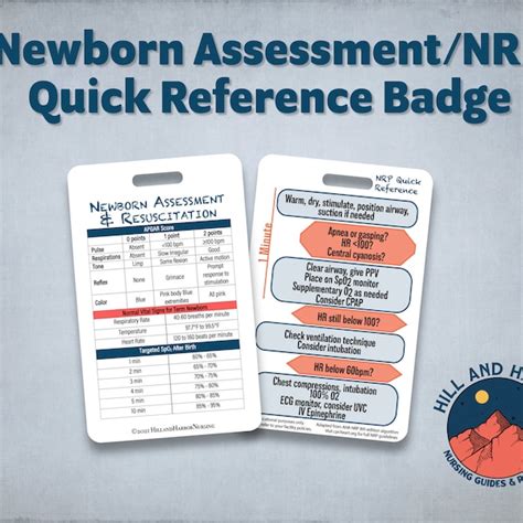 Badge Buddy Nicu Reference Cards Etsy
