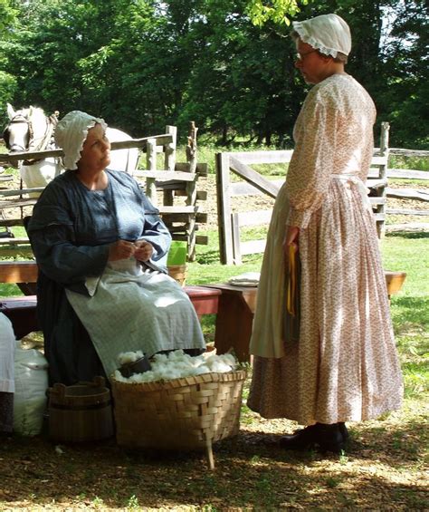Clothing 1850s Style Everyday Dresses Farm Women Victorian Clothing
