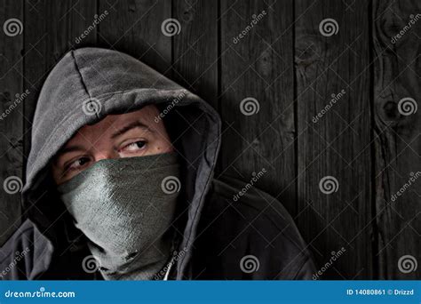 Gangster Stock Image Image Of Covered Gangster Burglar 14080861