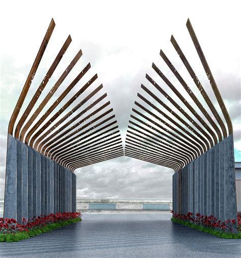 Gallery of Ryhan Villa Complex Gate Winning Proposal / Waltritsch a+u