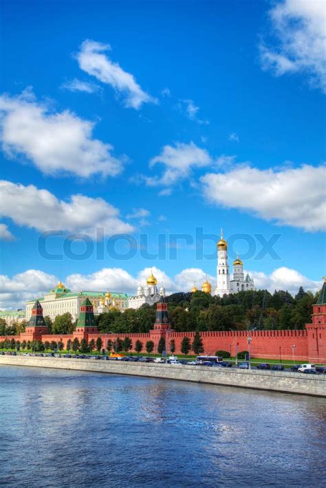 Overview Of Downtown Moscow Stock Image Colourbox