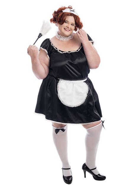 French Maid Plus Size Costume