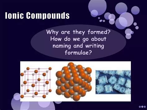 Ppt Ionic Compounds Powerpoint Presentation Free Download Id1931411