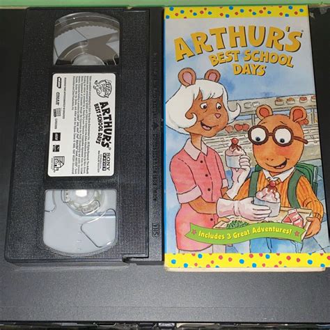 Arthur Vhs And Dvd Lot Of 9 Pbs Kids Ebay