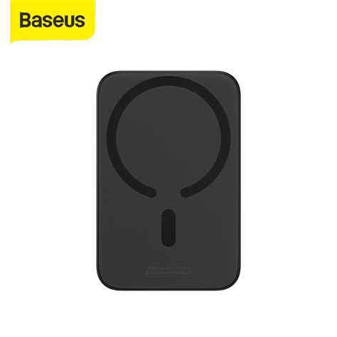 Jual Promo Baseus Wireless Power Bank Magnetic Magsafe W Fast Charging Mah Powerbank