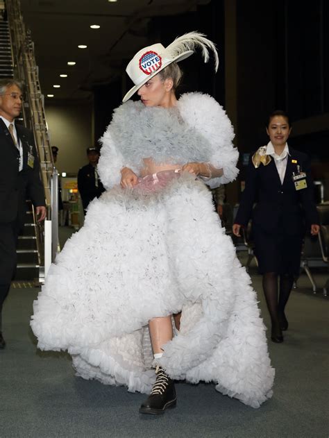 Gaga Wearing A Dress 061116 News And Events Gaga Daily