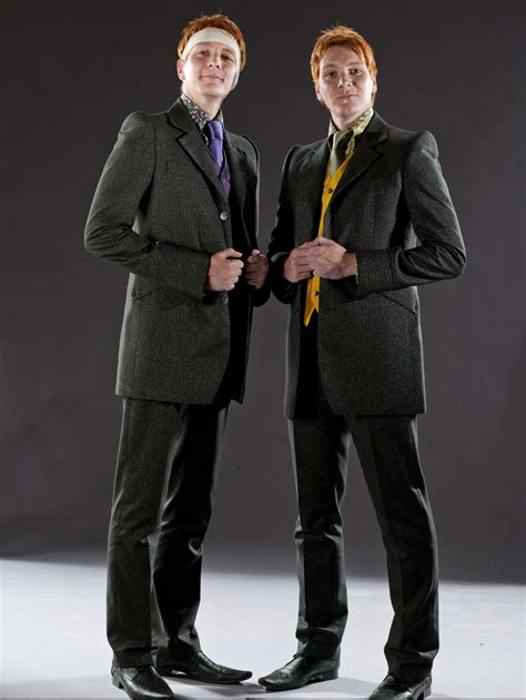 Image Dh1 The Weasley Twins In Their Wedding Dress 01 Harry