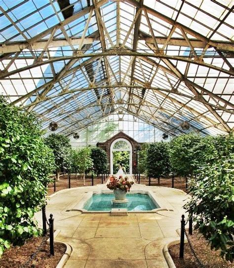 Beautifully Maintained Victorian Greenhouse Conservatory With Pond