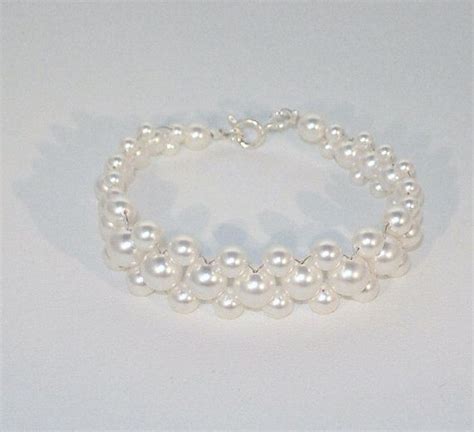 Swarovski Pearl And Crystal Bridal Jewelry Bride Or Etsy Crystal
