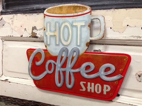 Vintage Coffee Sign At The Coffee Shop Close To Work Coffee Meme