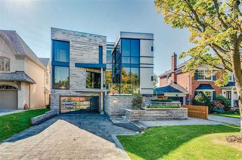 4 Million Newly Built Contemporary Home In Toronto Canada Homes Of