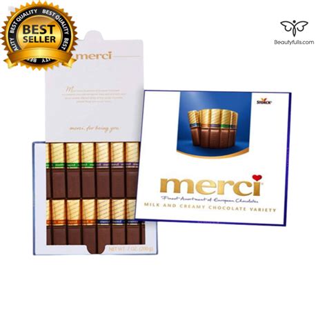 Socola Merci Assorted Milk Chocolates 250g 20 Thanh