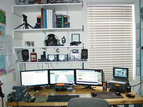 This makes it quite strong to support the weight of all the radio equipment. Ham Radio Desk Design - AR15.COM