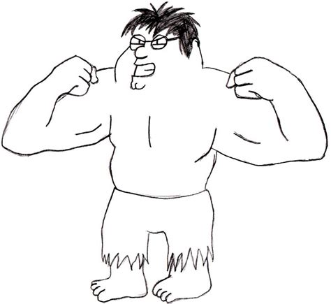 Peter Griffin As The Hulk By Incredisonic On Deviantart