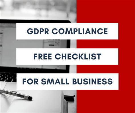 Gdpr Compliance Checklist For Australian Small Business Australia